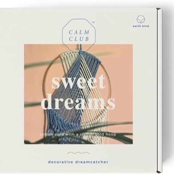 Dream Catcher Sweet Dreams, Macrame Boho Wall Hanging Decor, Spiritual Gift - Picture 2 of 6